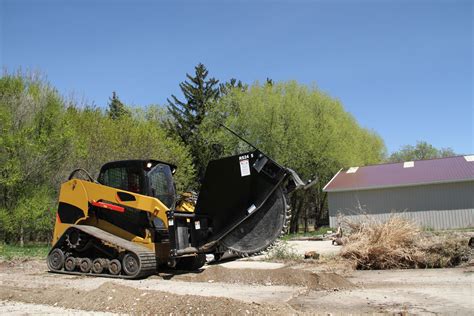 mini skid steer rock saw|erskine rock saw for sale.